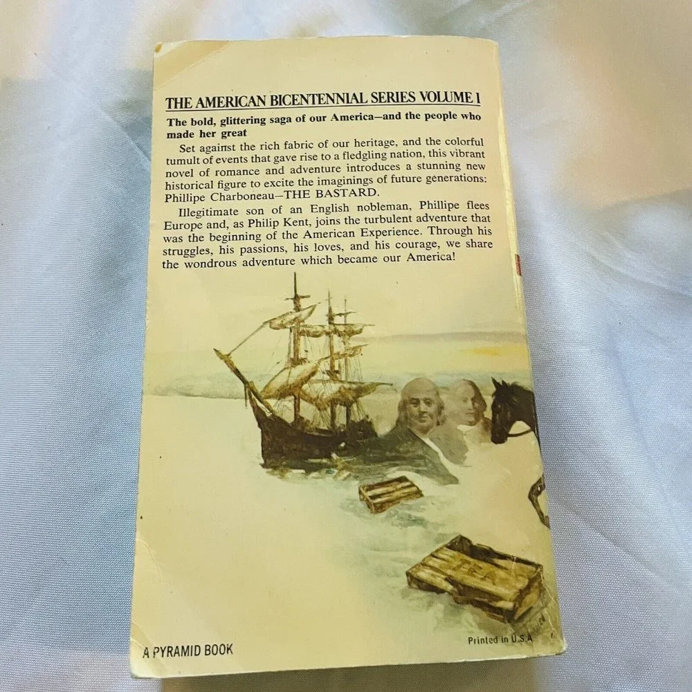 The Bastard by John Jakes 1976, Paperback Book American Bicentennial Series V1 - Picture 3 of 9